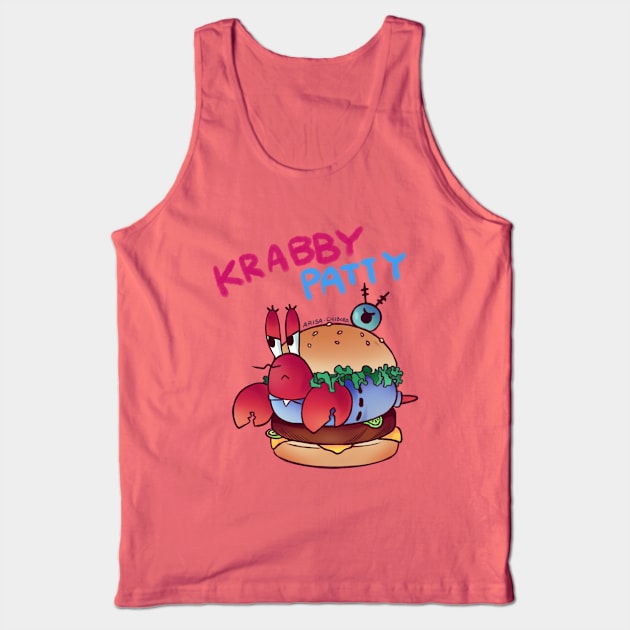 Crab Patty Tank Top by arisachibara